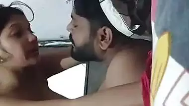 Cute Hindi bhabhi riding dick of husband brother