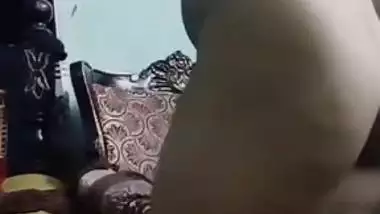 Cute girl dancing naked on video call recorded by lover