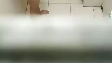 Neighbor desi aunty Shower spy video