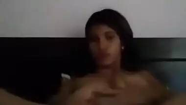 HORNY WIFE MASTERBATING FOR HUBBY