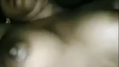 Bubbly boobed desi riding sex