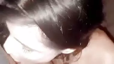 Social Media influencer’s blowjob MMS with her lover