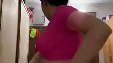 Marathi wife wearing saree after viral nude body showing