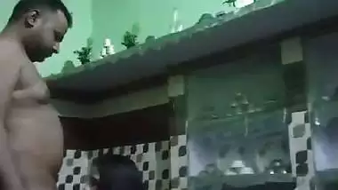 Village couple standing romance and viral sex