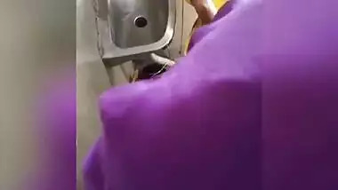 Real Porn MMS Of Indian Couple Fucking At Toilet In Train