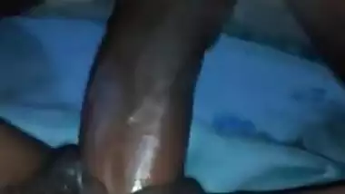 Big black cock fucking my creamy pussy