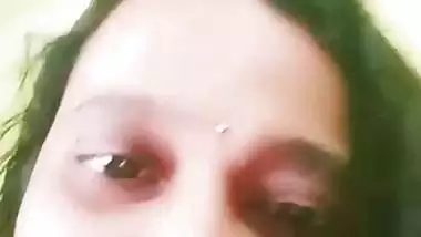 Busty aunty stripping nighty and nude show