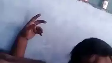 Dirty Tamil wife sucking penis of her husband