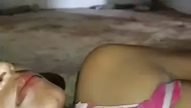 Village tenant couple sex after wife giving handjob