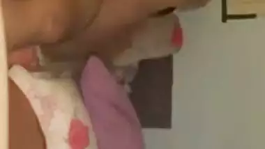 Hardcore Nepali porn of a sexy girl with a big guy