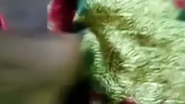 Tamil wife in saree getting her nude pussy exposed