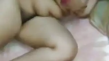 Beautiful Indian prostitute showing with client