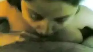 Curvy busty Bengali MILF takes a load on her face