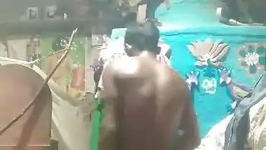 Village guy and his Bhabhi’s hard desi chudai