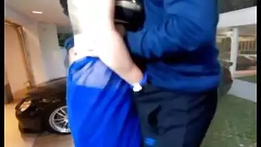 Desi bhabhi romancing when her friend drops her