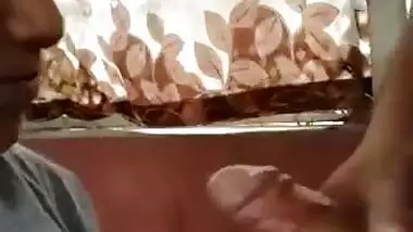 Desi Girl Giving BJ for Boyfriend