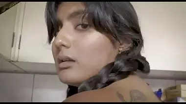 Adorable Desi Beauty Rhea kitchen to masturbation