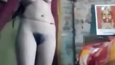 Indian village after bath nudes