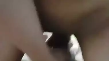 Indian nude babe takes a thick dick in her shaved pussy