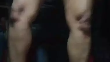 Desi nude aunt masturbates with a plastic bottle