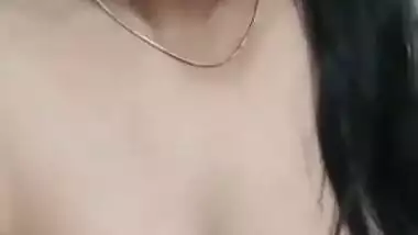 Tamil Chubby Girl Teasing Boyfriend in Video Call