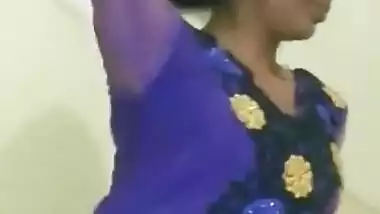 Desi sexy bhabi dress up after fucking