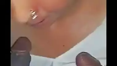 Desi Three Some Blowjob