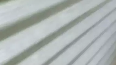 Neighbor Bengali aunty bathing outdoor caught on camera