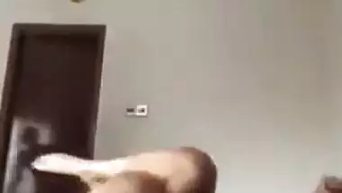 Girl moans when her lover enjoys hardcore sex with her