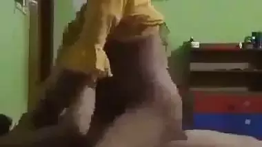 Desi xxx video of a girl riding on her stepdad’s big dick