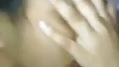 Stepsister sucking big dick of brother in incest sex clip