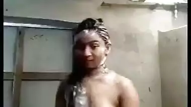 Unseen desi nude bathroom selfie