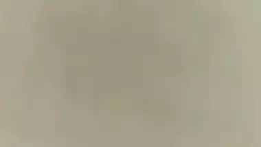 Girlfriend cute boobs showing on video call at night