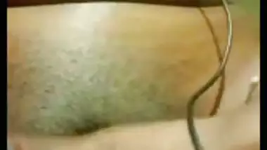 Indian Tamil girl fingers vagine on video call