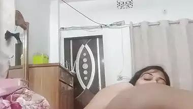 BBW fingering part 1 with full nude show for lover