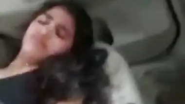 Delhi colg gal Sajeetha fucked in car