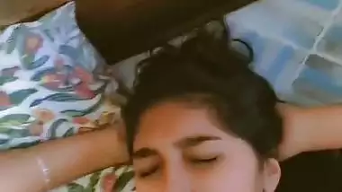 College girl mouth fucking by professor and cum on face